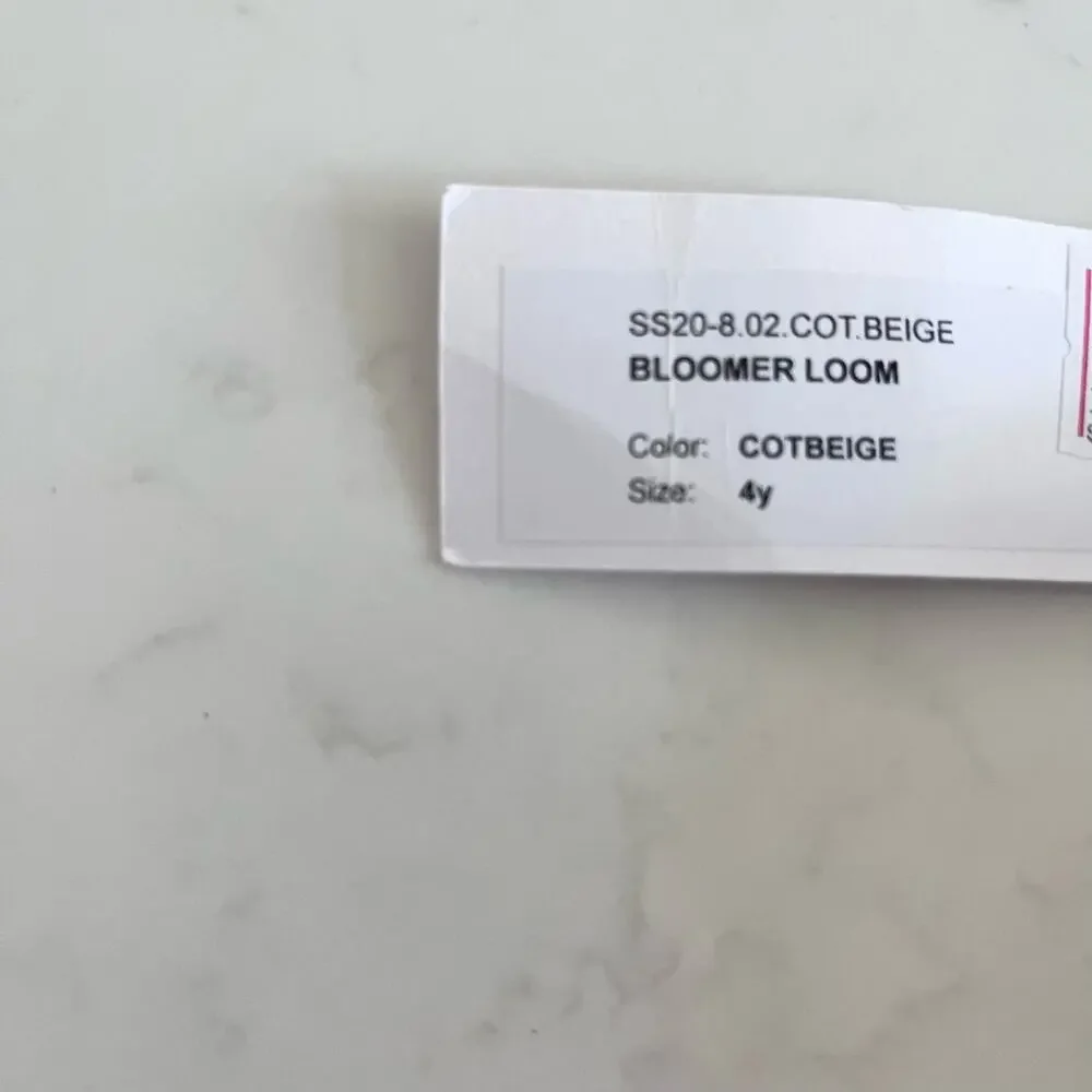 Violeta e Federico unisex boy girl rib knit ecru shorts size 4 NWT - Picture 5 of 6